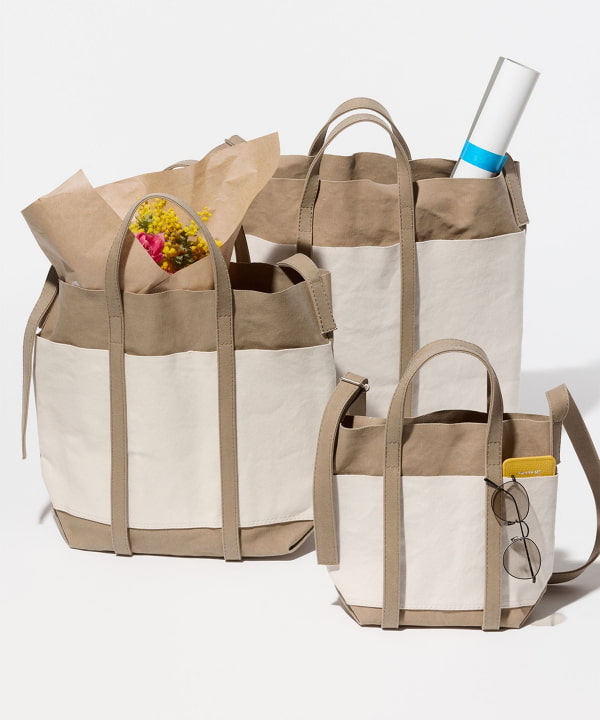 【EXCLUSIVE】 AMIACALVA / 2tone Shoulder Tote S 5