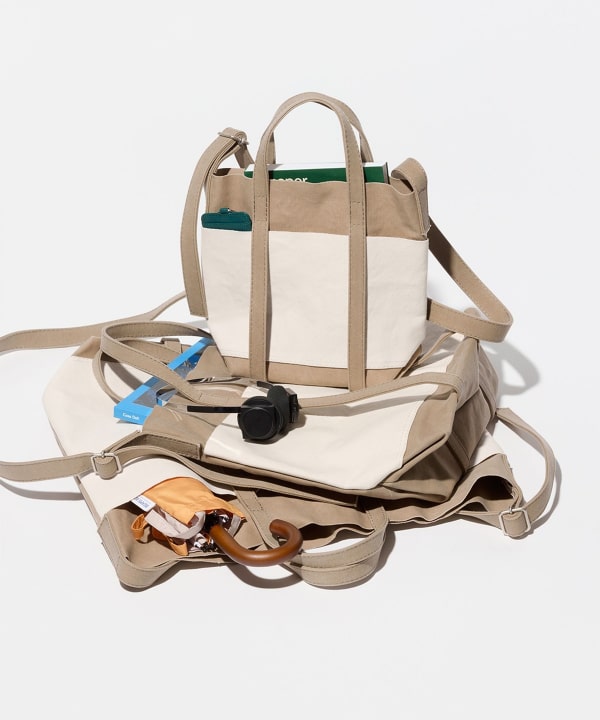 【EXCLUSIVE】 AMIACALVA / 2tone Shoulder Tote S 6