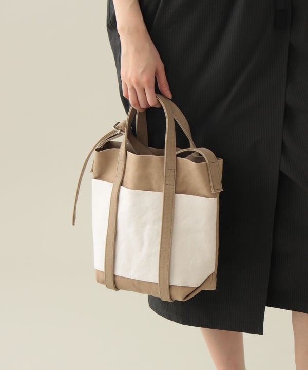 【EXCLUSIVE】 AMIACALVA / 2tone Shoulder Tote S 7