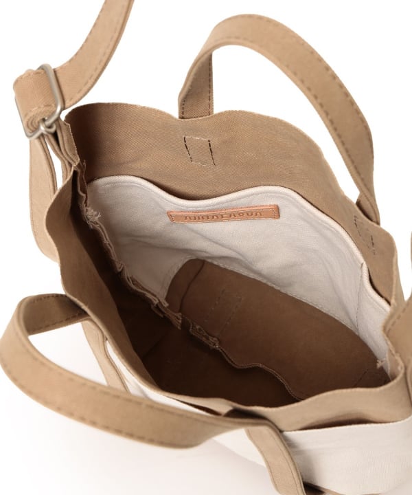 【EXCLUSIVE】 AMIACALVA / 2tone Shoulder Tote S 17