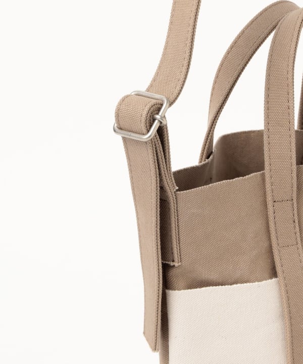 【EXCLUSIVE】 AMIACALVA / 2tone Shoulder Tote S 23